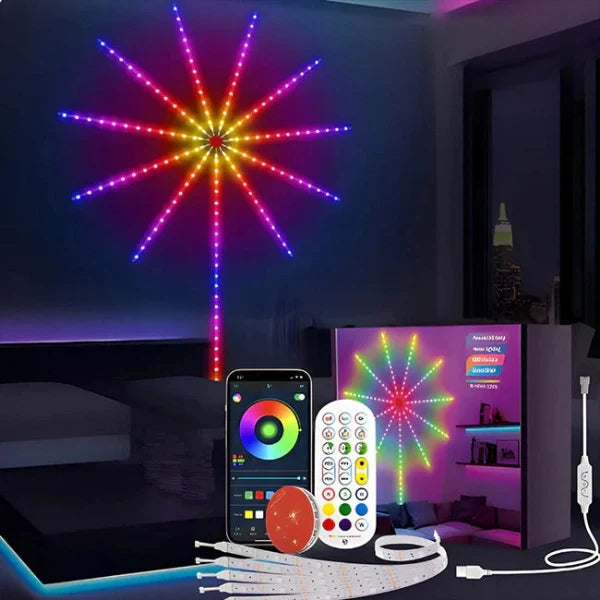 FireStar LED – Cinta Estrella RGB Inteligente con 50% OFF + Kit de Instalcion de regalo 🎁