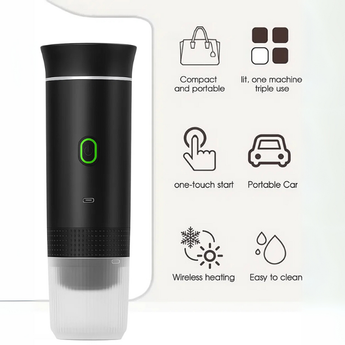 Nueva SmartCafé 3 en 1 – Portátil y potente al 50% de descuento con Envío GRATIS