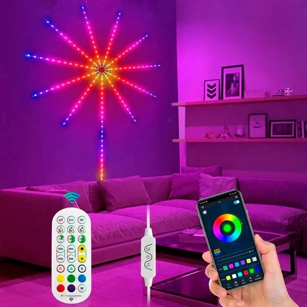 FireStar LED – Cinta Estrella RGB Inteligente con 50% OFF + Kit de Instalcion de regalo 🎁