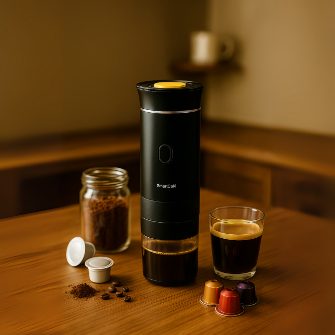 Nueva SmartCafé 3 en 1 – Portátil y potente al 50% de descuento con Envío GRATIS