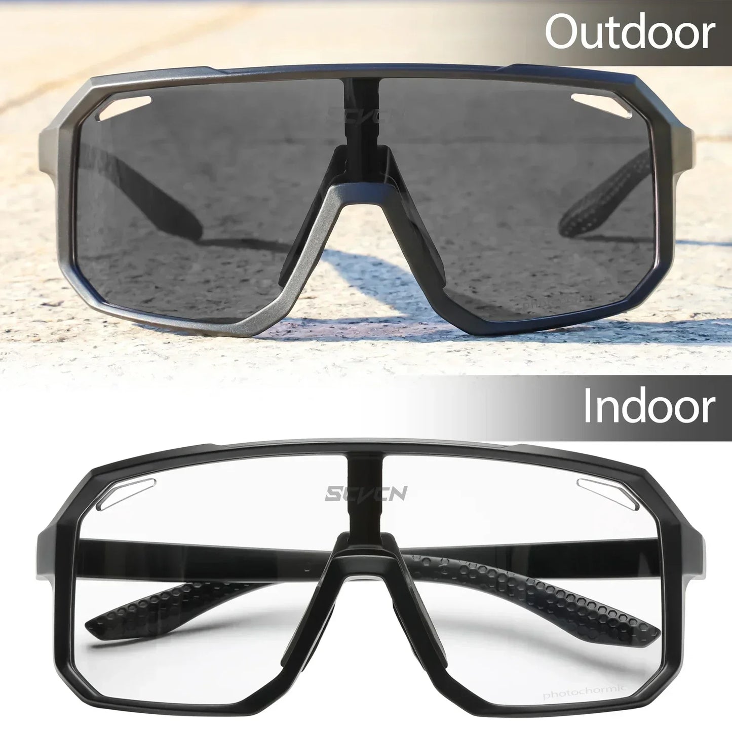 Nuevas SolarShift: Gafas deportivas unisex con diseño y protección inteligente con 50%OFF
