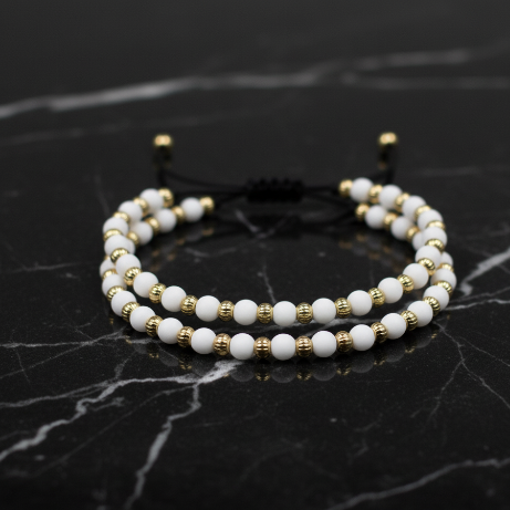 Pulsera 2X1 en Oro Laminado 18K, Tejida. Un Regalo para Toda la Vida 50%OFF🚨