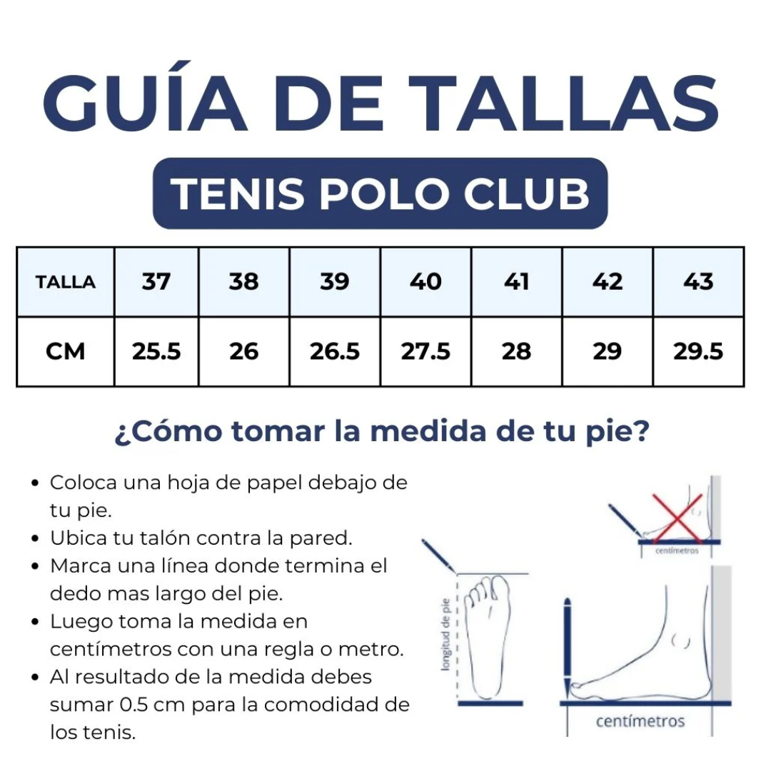 Nuevos Tenis Clasicos Polo Club Súper Oferta 50%OFF + ENVIO GRATIS