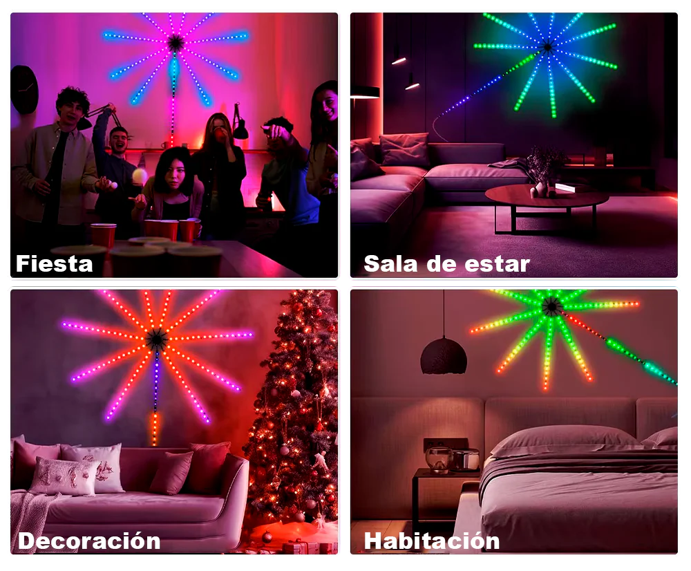 FireStar LED – Cinta Estrella RGB Inteligente con 50% OFF + Kit de Instalcion de regalo 🎁