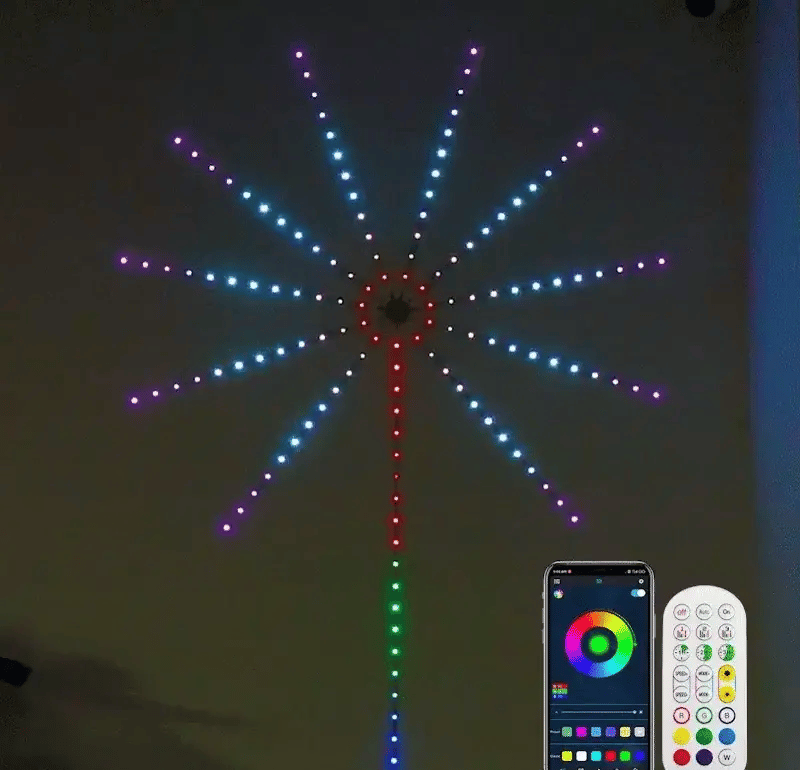 FireStar LED – Cinta Estrella RGB Inteligente con 50% OFF + Kit de Instalcion de regalo 🎁