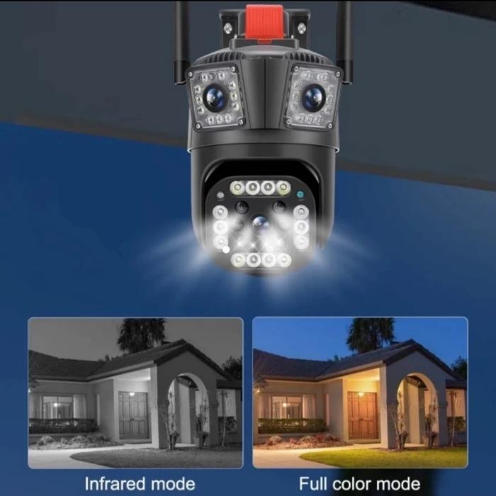 Nueva Cámara WiFi 6K Triple Lente 50%OFF