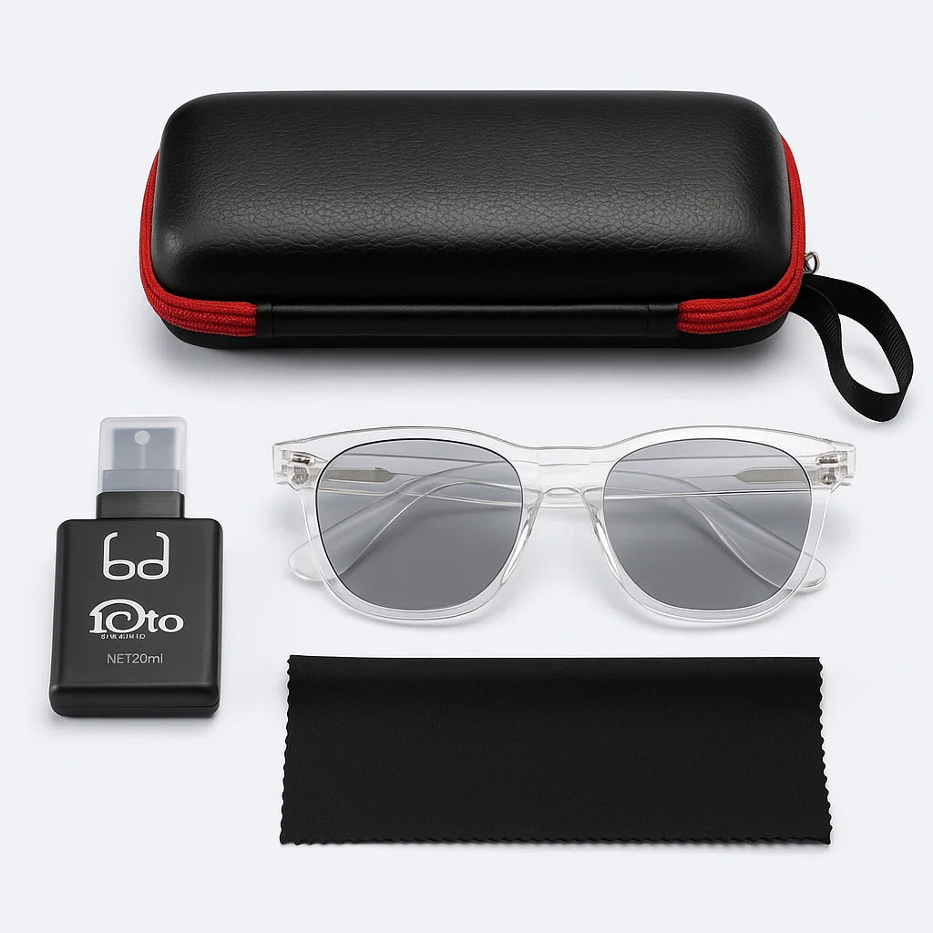 2x1 Gafas Unisex Clear Wayfarer + 50% OFF | Estuche, Paño y Antiempañante GRATIS🔥
