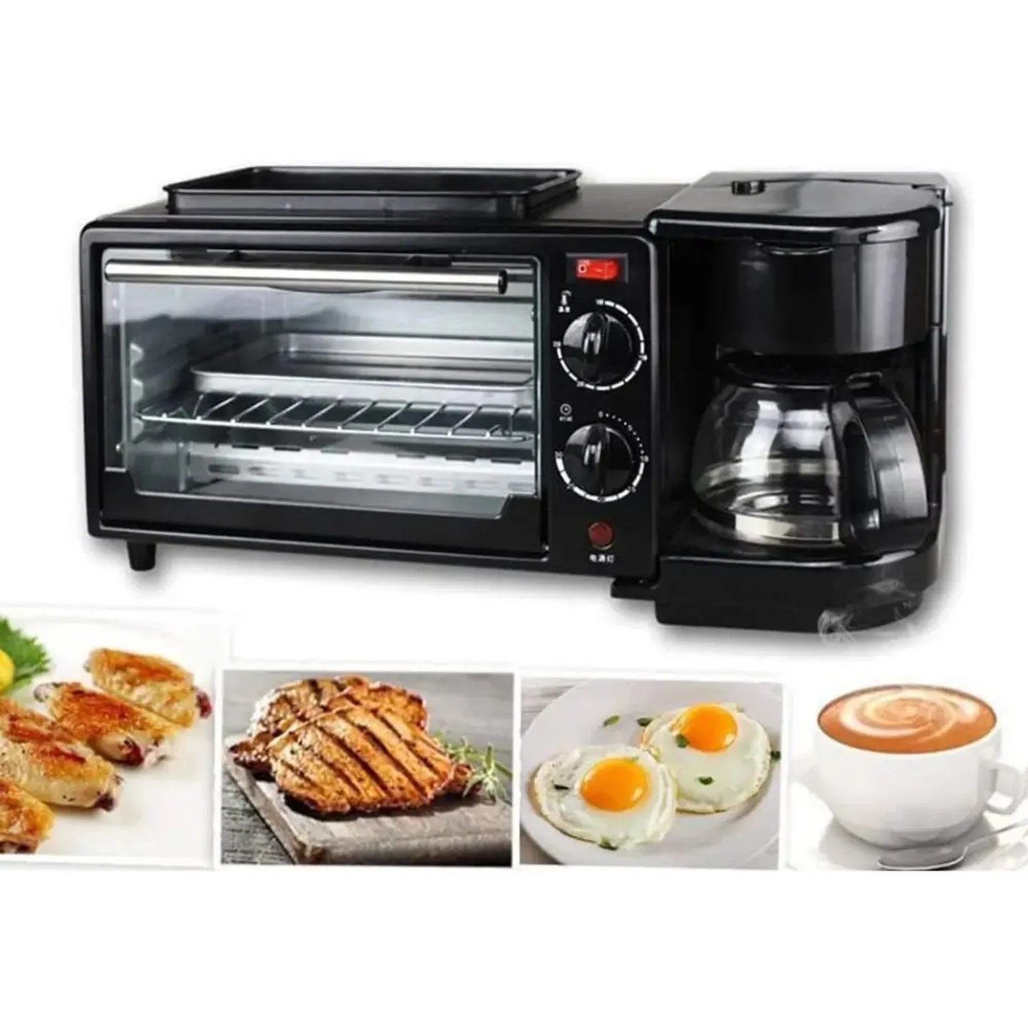 Nuevo Mini Horno SOKANY 3 EN 1 🔥50%0FF + Envío GRATIS🔥