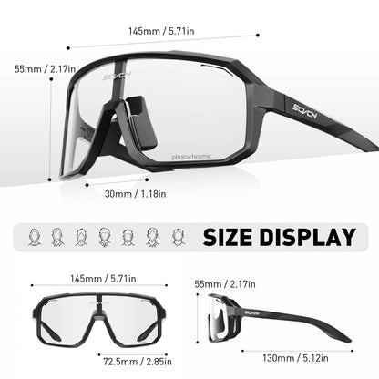 Nuevas SolarShift: Gafas deportivas unisex con diseño y protección inteligente con 50%OFF