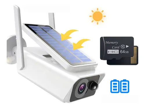 Nueva Cámara Solar de Seguridad IP - WiFi 50%OFF + Envío Gratis 🚨
