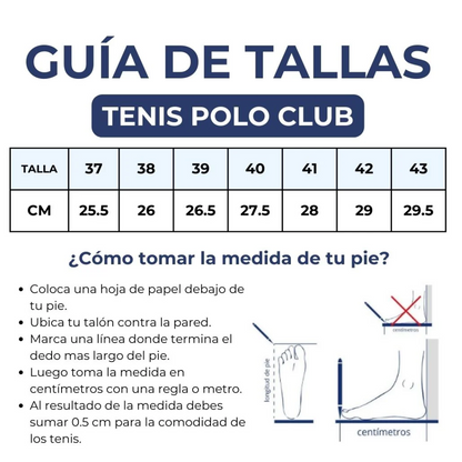 Nuevos Tenis Clasicos Polo Club Súper Oferta 50%OFF + ENVIO GRATIS